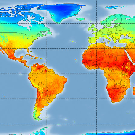 Land Surface Temperature as derived from NOAA-20 VIIRS satellite