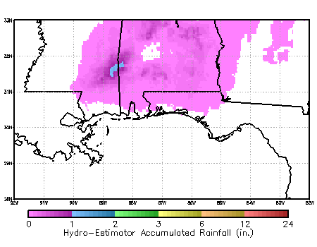 Animation Loop: Florida Gulfcoast Rainfall accumulation 29 & 30 April 2014